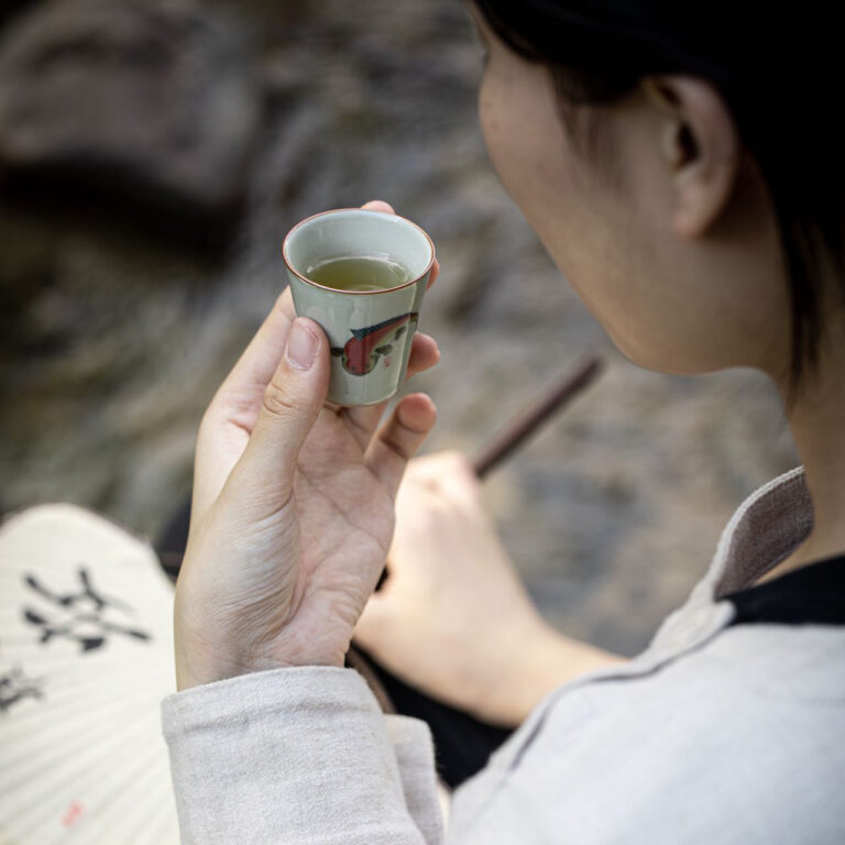 海错图陶瓷茶杯 - 图片 5