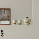 猫趣陶瓷盖碗-设计师款 - 图片 3