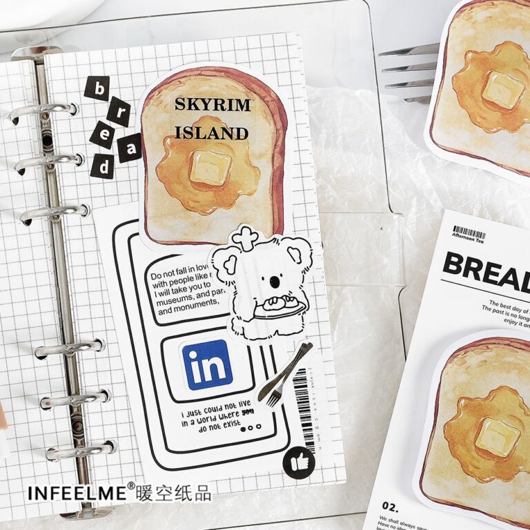 便利贴-面包吐司 - 图片 4