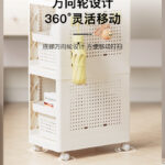 PP多层移动置物架 - 图片 2