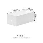 PS经典直角白色收纳盒 - 图片 7