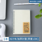 PP加厚笔记本-A6线圈本80页 - 图片 7