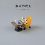 猫咪青蛙摆件 - 图片 3