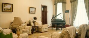 The reception hall of the Meiling Palace in Nanjing