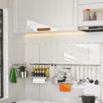 304不锈钢壁挂筷勺调味收纳架 - 图片 2