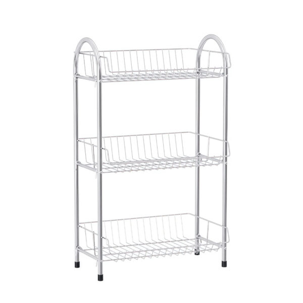 不锈钢厨房置物架 - 图片 1