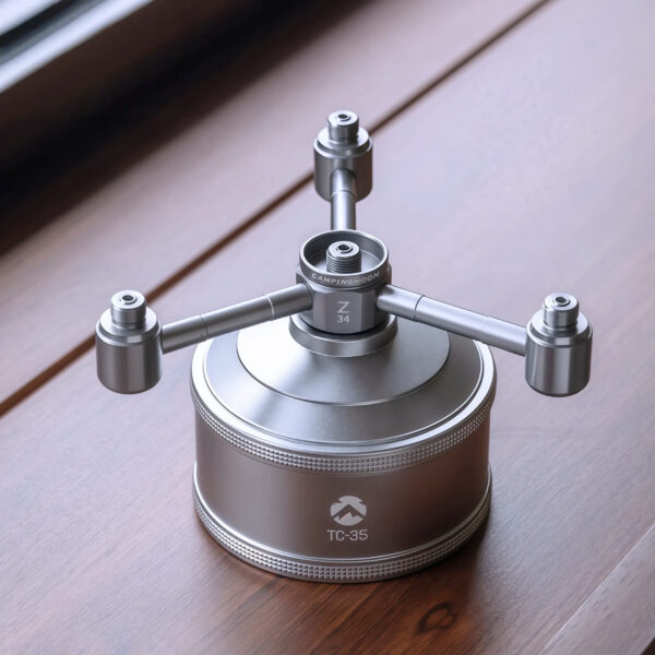 铝合金转接头燃气罐接头 - 图片 1