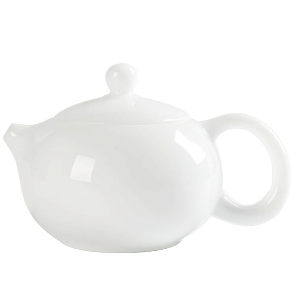白瓷茶壶 - 图片 1