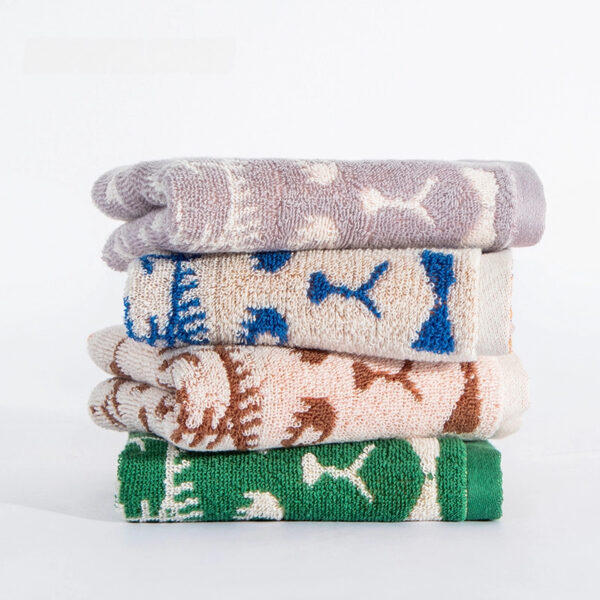 A类纯棉提花儿童面巾31*60cm - 图片 4