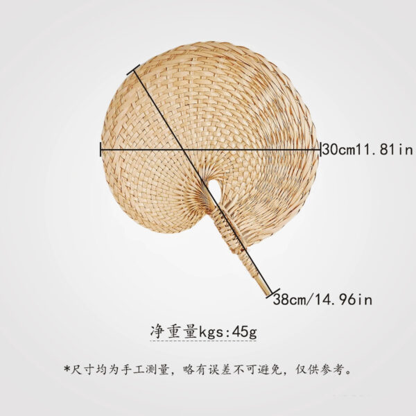 粽叶编织蒲扇 - 图片 6