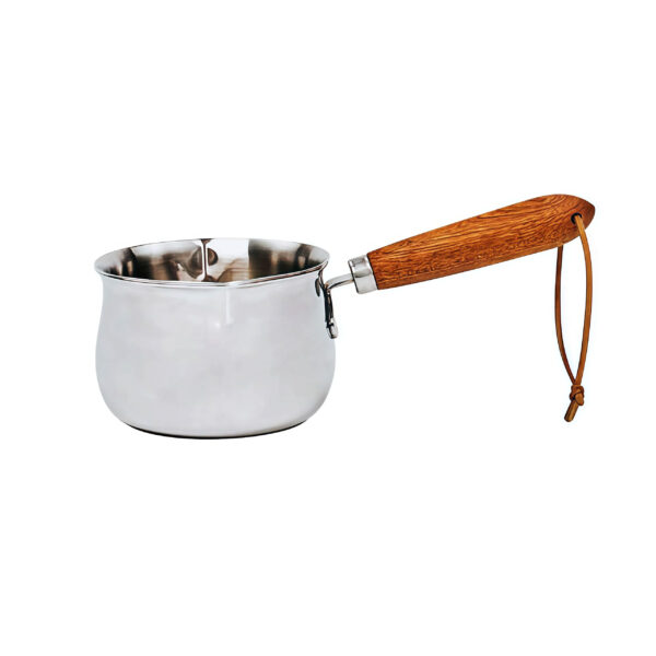 316不锈钢加厚三层单柄奶锅 - 图片 1