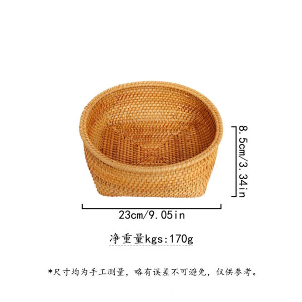 藤编收纳篮 - 图片 8