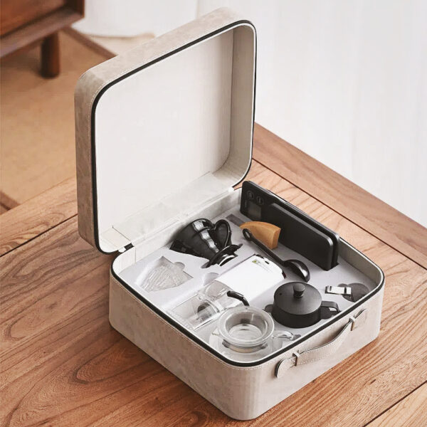 不锈钢V60手冲咖啡壶套装 - 图片 1