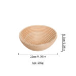 藤条编织椭圆收纳篮 - 图片 7