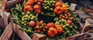 wreath, pumpkin wreath, wooden box, autumn aesthetic, wreath, wreath, wreath, wreath, wreath