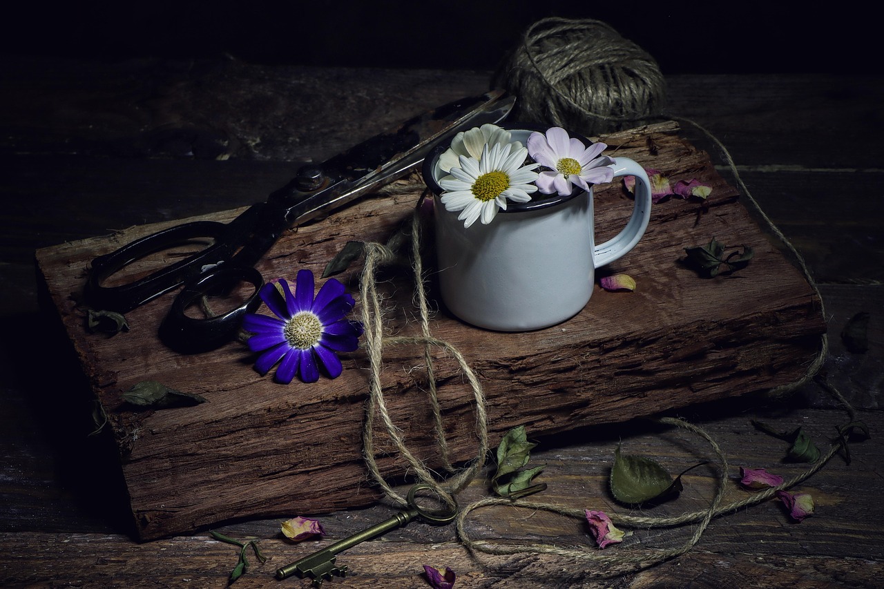 crafting, daisies, vintage aesthetic, rustic aesthetic, still life, crafting, crafting, crafting, crafting, crafting, vintage aesthetic, vintage aesthetic, still life